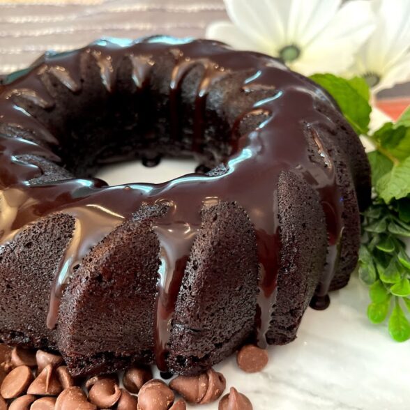 Gluten Free Chocolate Rum Cake