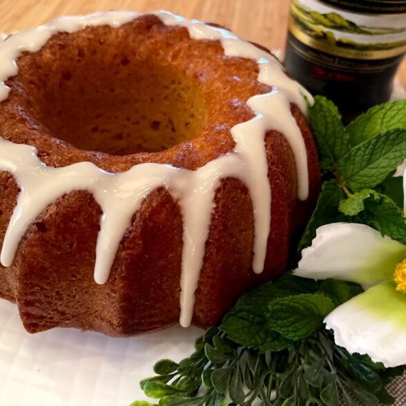 Irish Cream Rum Cakes