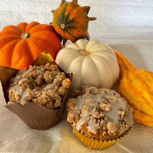 Gluten Free Seasonal Pumpkin Muffins