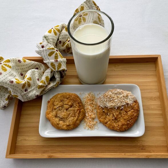 Gluten Free Coconut Rum Cookies