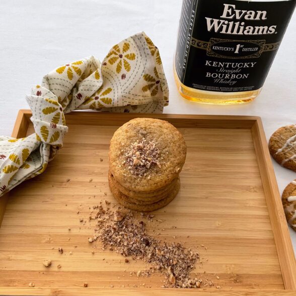 Gluten Free Bourbon Pecan Cookies