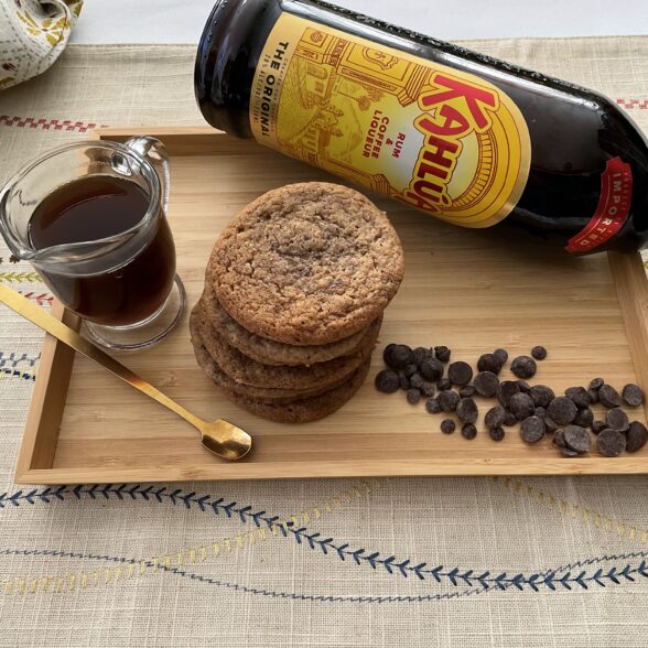 Gluten Free Kahlua Espresso Cookies