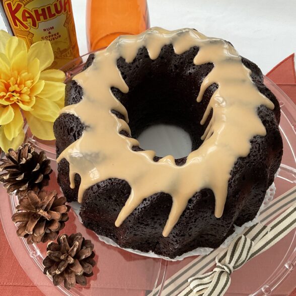 Chocolate Kahlua Rum Cakes