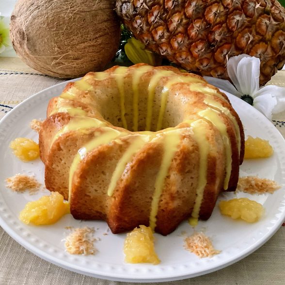 Pina Colada Rum Cakes